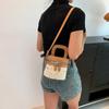 Trendy Women's Fashionable Pu Leather Bucket Bag For Summer 2023 Street Style Chic