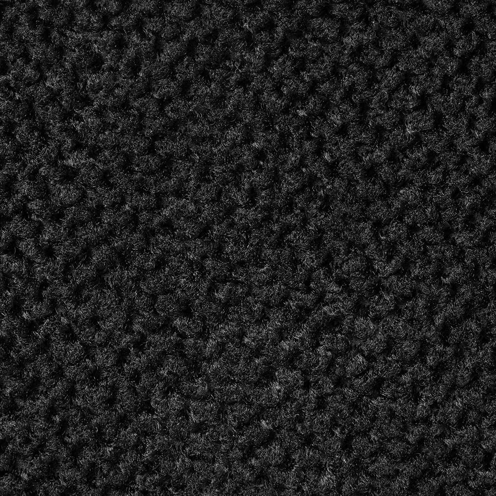 North Expedition Grid Fleece Crew Black S [The Face]