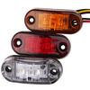 5/1pcs LED Side Marker Lights for 12V-24V Trailer Trucks High Brightness Front Rear Tail Clearance Lamp Signal Lamp Warning Lamp