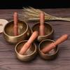 Tibetan Buddhism Singing Bowl Hand Hammered Yoga Copper Meditation Gift