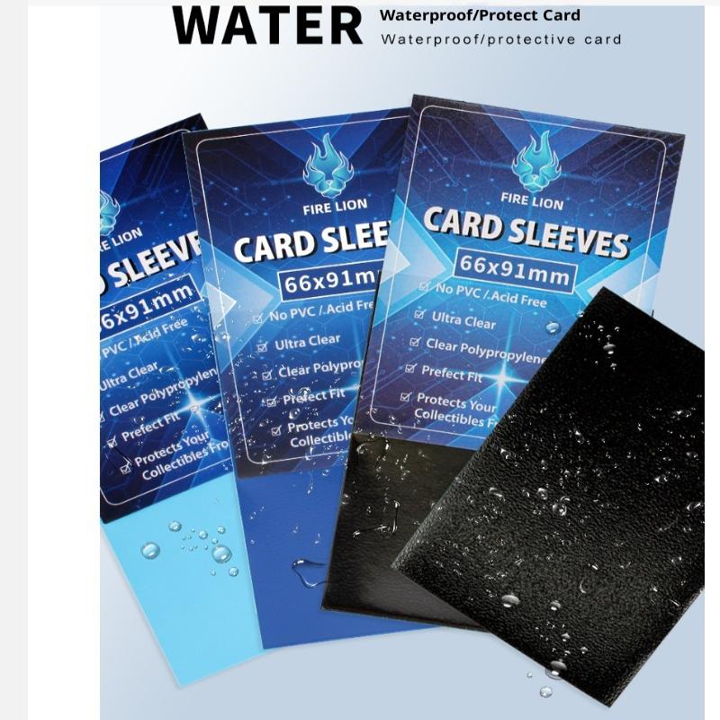 100 ks prémiových obalů na karty Matné obaly na karty Kompatibilní s Mtg Pokemon Trading Cards a Sport Standardní velikost deskové hry