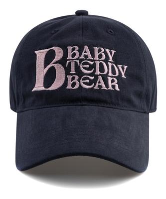 Bichiseuaenkeulim Baby Teddy Bear Cotton Ball Cap-Navy