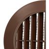 Ventilation Grille - KOTARBAU - Round - Diameter 70 Mm - Mosquito Net - Color Brown