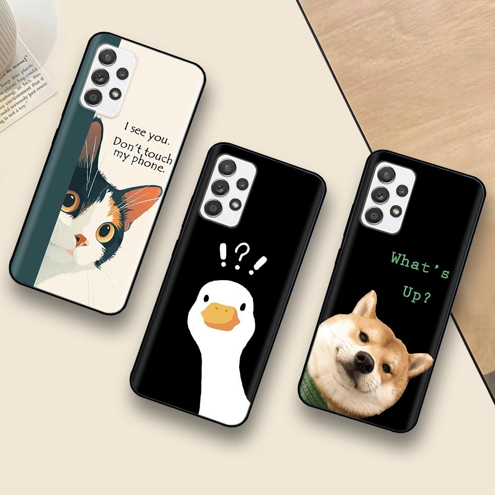 Etui na Samsung Galaxy A32 Miękkie Silikonowe Etui Śliczne Etui Tpu na Samsung Galaxy A32 4G 5G Etui A325F A326B Silikonowe Etui na Telefon