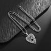 Simple Personalized Hollow Heart Good Boy Stainless Steel Necklace For Men And Women