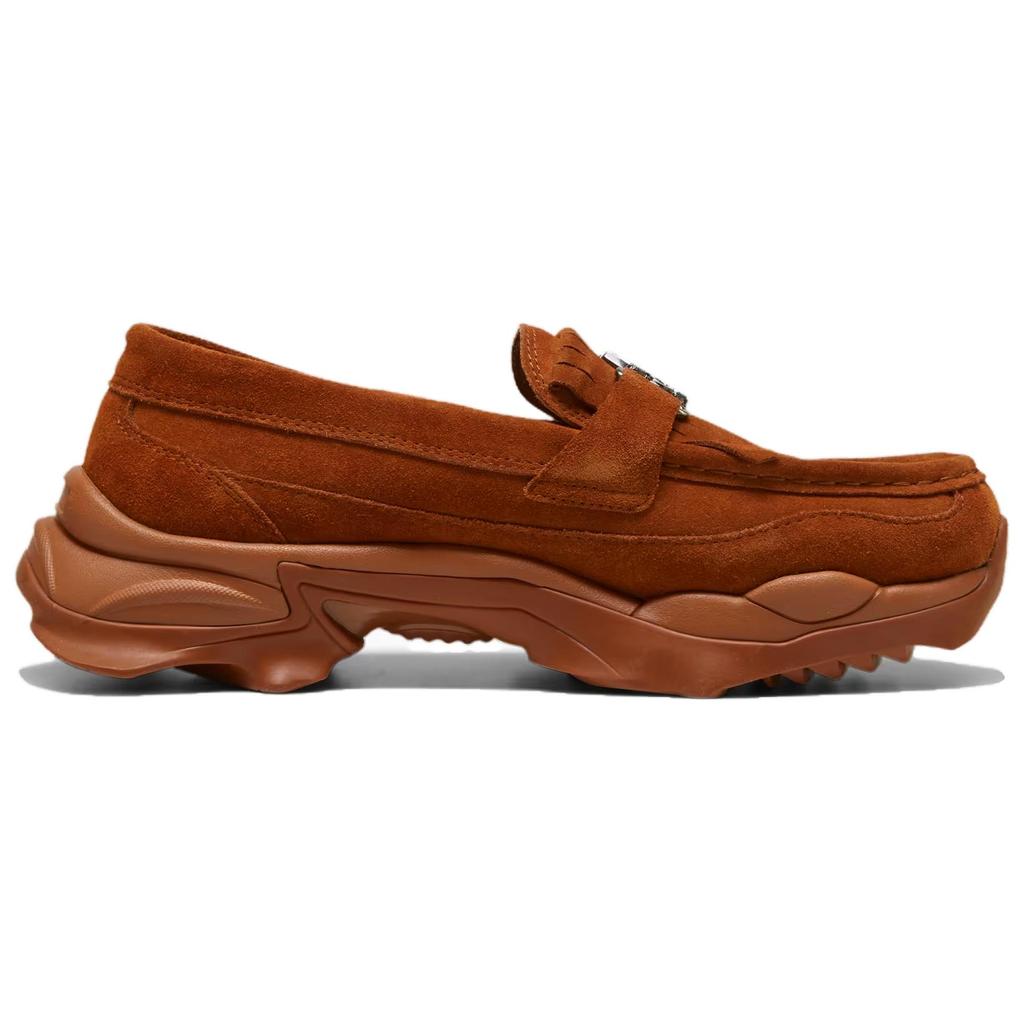 PALOMO X Puma Nitefox Loafers Teak Brown Unisex Sneakers 396816-01