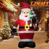 Christmas Inflatable Decoration Toy Built-In Led Lights Inflatable Model Ornament Xmas Party New Year Garden Indoor Outdoor Deco