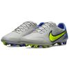 Nike Unisex Legend 9 Pro AG Soccer Shoes Grey/Yellow DB0448-075