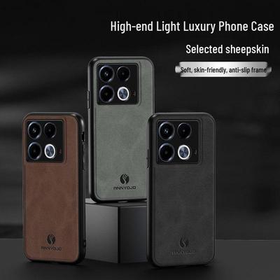 Infinix Spark HOT60 Magnetische Schlanke Lederstruktur Hülle (S26U)