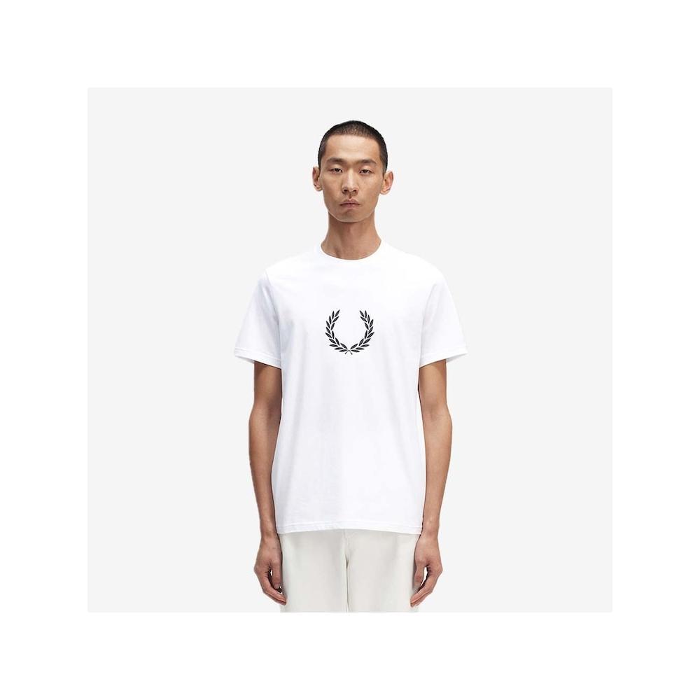 

Fred Perry [hq Genuine] Fred Perry [sporT] Laurelis Graphic T shirT 100 Afpm2315632 100 qzgAfpm2315632 100 M