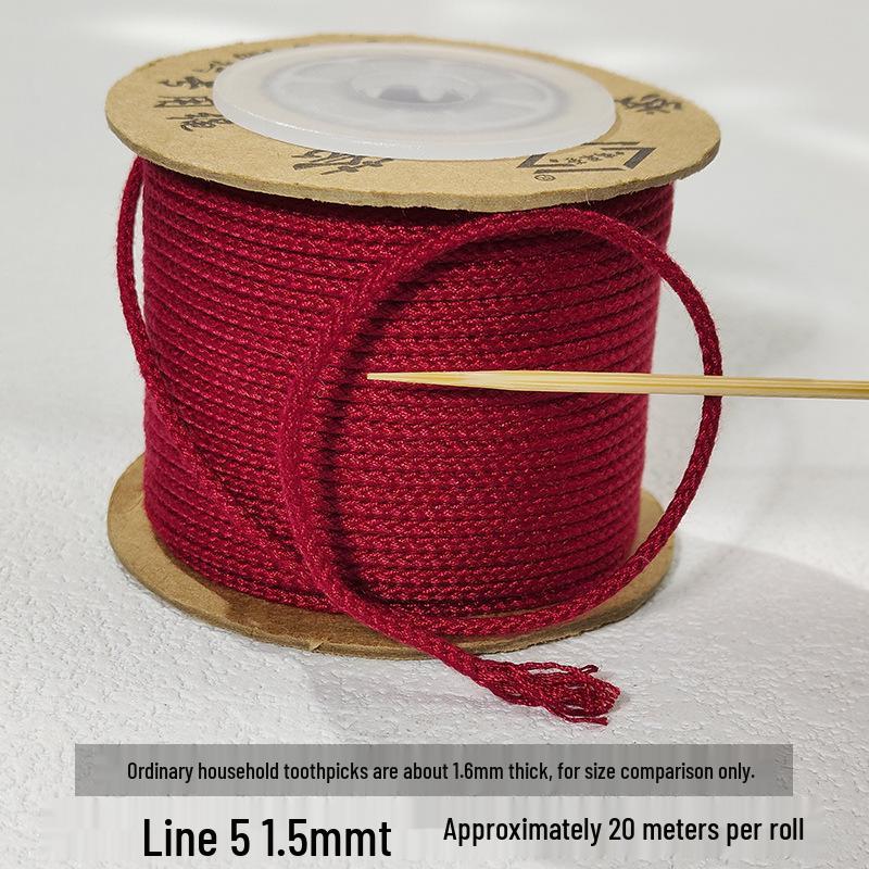 Colorful Hand-Woven Red String DIY Bracelet Materials & Accessories