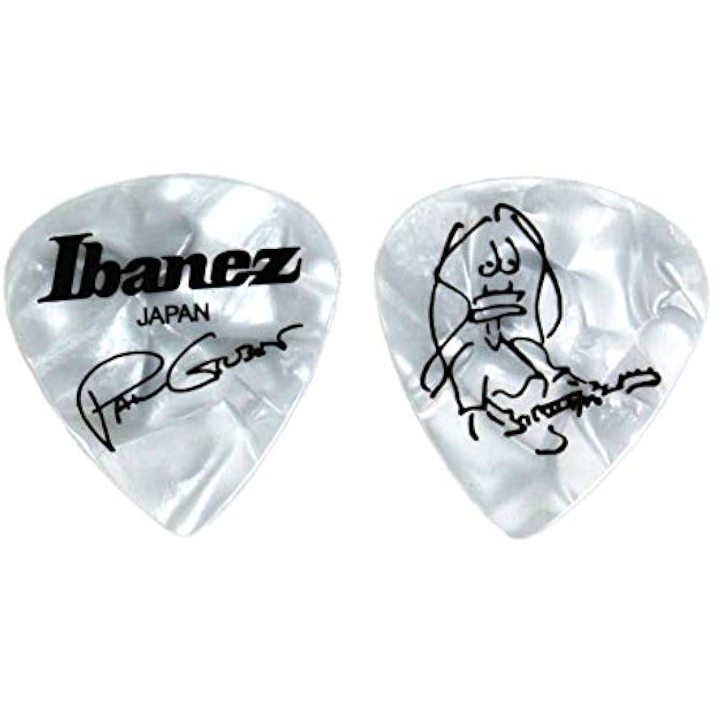 IBANEZ 1000PG-PW Paul Gilbert Picks x 50