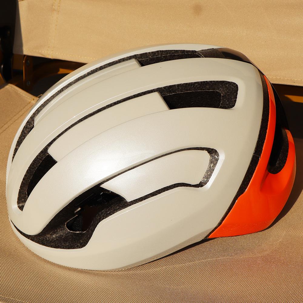 Air Cycling Helmet Safety Hat Outdoor Bicycle Mountain Bike Helmet Cycling Equipment Light Mountain Road Bike Helmet Cascos M 54-60cm оранжевый