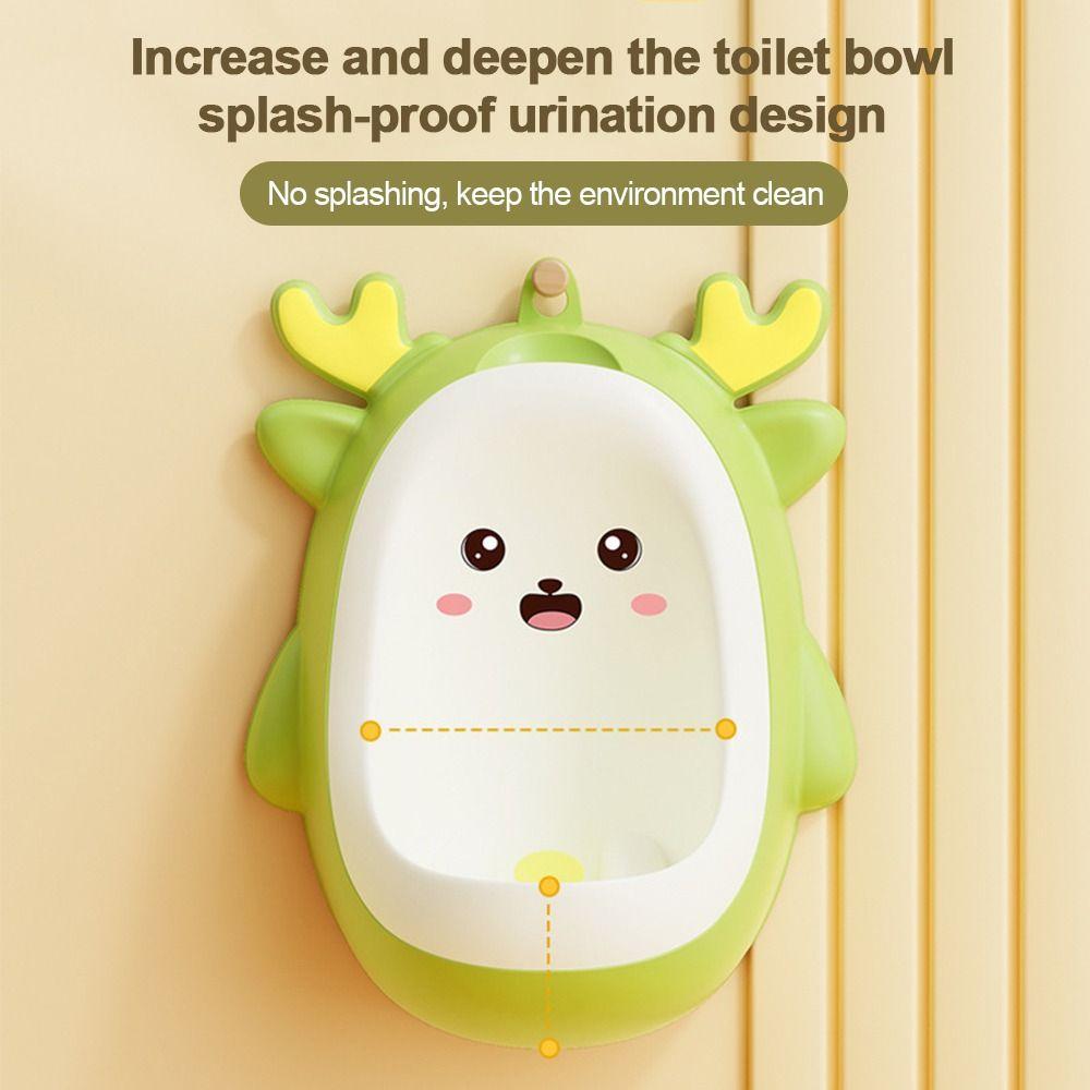 Deepen Potty Training Urinal Wall-Mounted Toddler Urinal New Standing Potty Toilet  for Boys