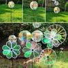 Reflecterende Folie Tuinpaal Glanzende Streep Tuinieren Kunst Tuinmolens Gazonornament