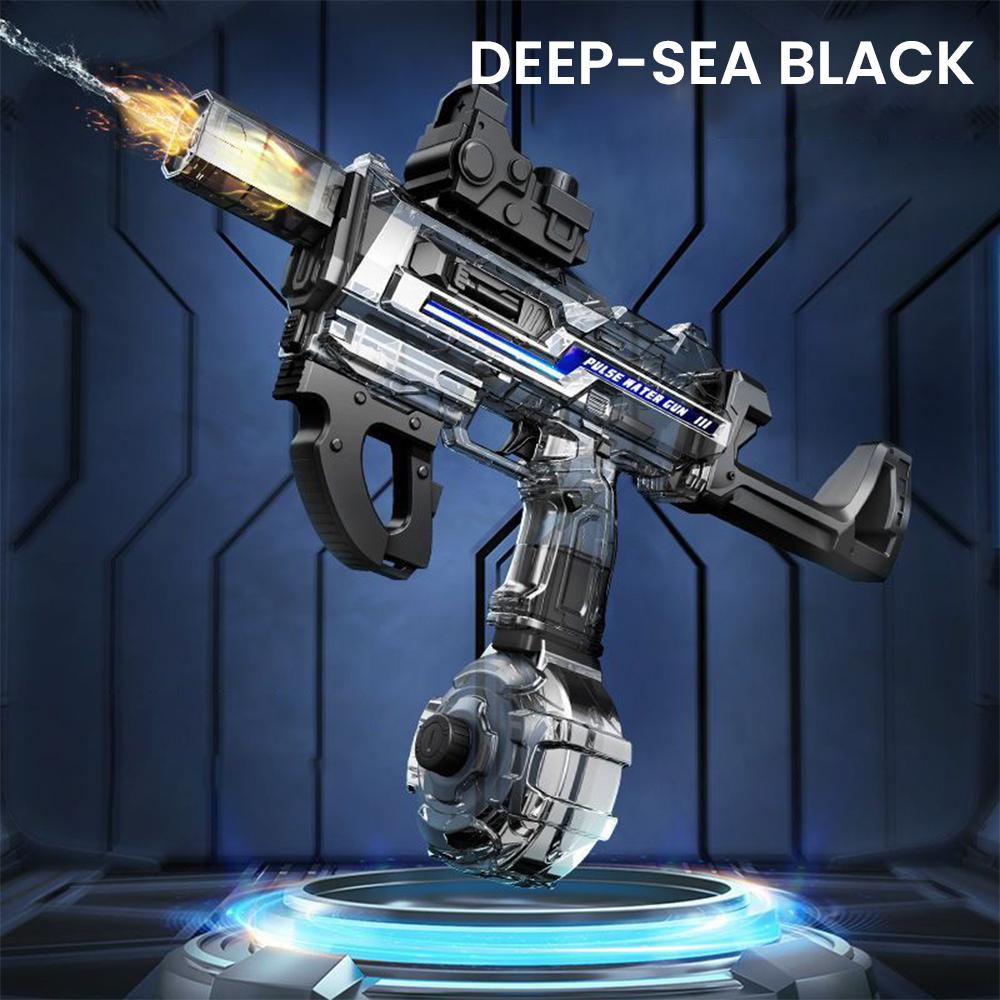 Electric Water Gun Toys for Kids Simulation Shooting LED Lights Sprays Automatic Suction Water Guns Toy for Kids Boys Adult Gift