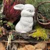 Garden figure "lovely bambi the bunny" - a sweet decoration for every garden