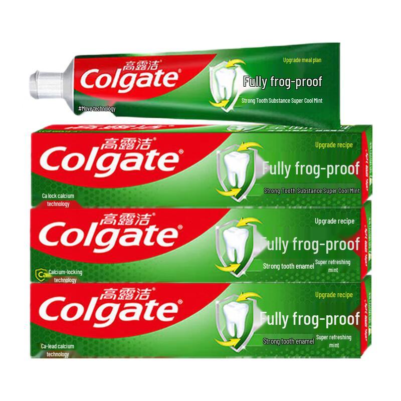 Colgate Total Anti-cavity Super Cool Mint Toothpaste Family Pack