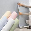 50cmX2.8/5/10m Linen Solid Color 3D Thickened Waterproof Foam Self-adhesive Background Wall Renovation Wallpaper Wall Stickers