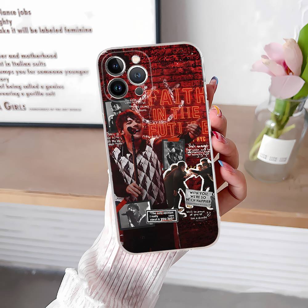 L-Luis M-Miguel Singer For IPhone 17 16 15 14 13 12 11 Pro Max Plus Soft TPU Silicone Back Cover Clear Case