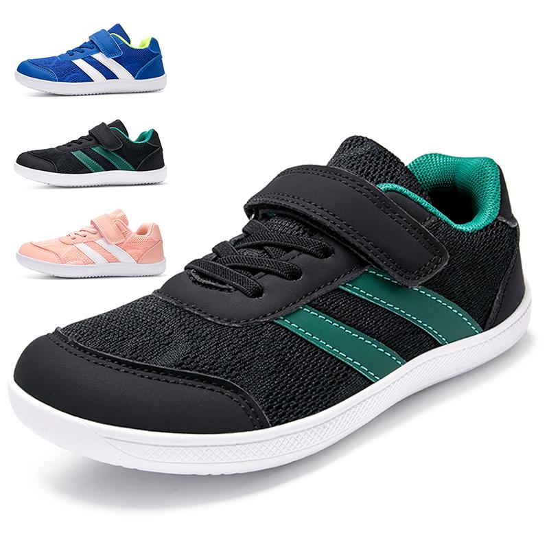 Children Wide-Toe Barefoot Shoes Boys And Girls Simple Sports Shoes Lightweight And Comfortable Children Casual Sports Shoes