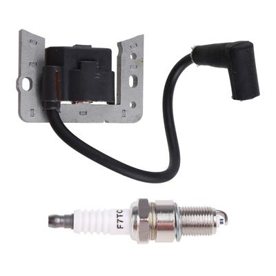 Lawn Mower Engine Ignition Coil For 34443 34443A 34443B 3443C 34443D Solid State Module with Spark Plug 6.5HP 6.5HP 75HP