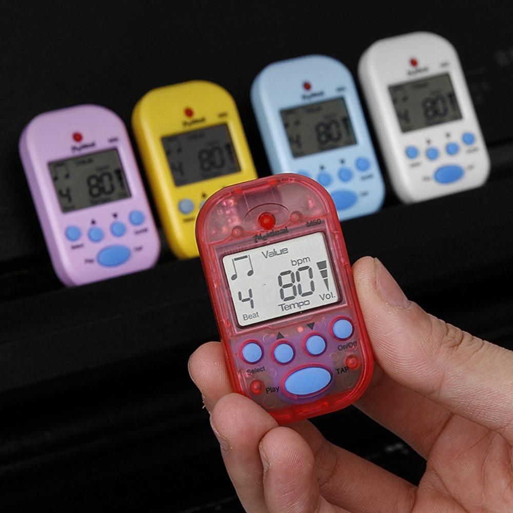 Professional Clip-on Pocket Metronome Dual-channel Digital Beat Tempo Metronome  Guitar