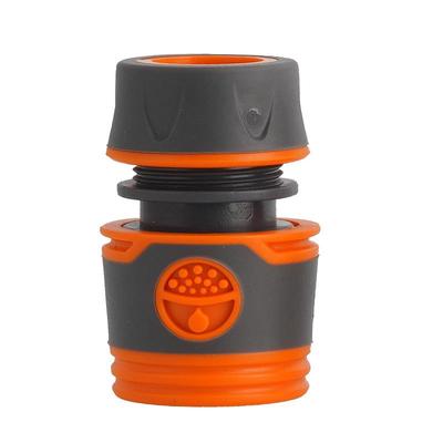 Plastic Coated Quick Connector for 1/2 Water Connection, 5/16 Quick Connect, 3-Point Garden Irrigation Fitting