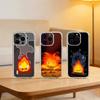Anime C-Calcifer-ES Niedliche Handyhülle Für iPhone 17 16 15 14 13 12 11 Mini Pro Max Plus Transparente Hülle