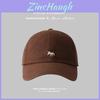 Fox Embroidery Baseball Cap For Women Men Sunshade Breathable Summer Accessory