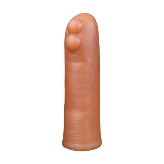 Yousheng G-spot Finger Sleeve Massager Liquid Silicone Material Finger Sleeve with Bump for Clitoris Breasts Stimulation Adult Couple Sex Toy