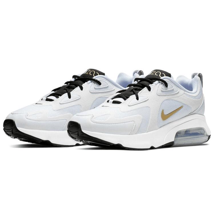 Nike Air Max 200 'White Metallic Gold' Women's AT6175-102