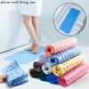Silicone World PVC Anti-skid Bath Mats Soft Shower Bathroom Massage Mat Suction Cup Non-slip Bathtub Carpet 40x100cm Floor Mat