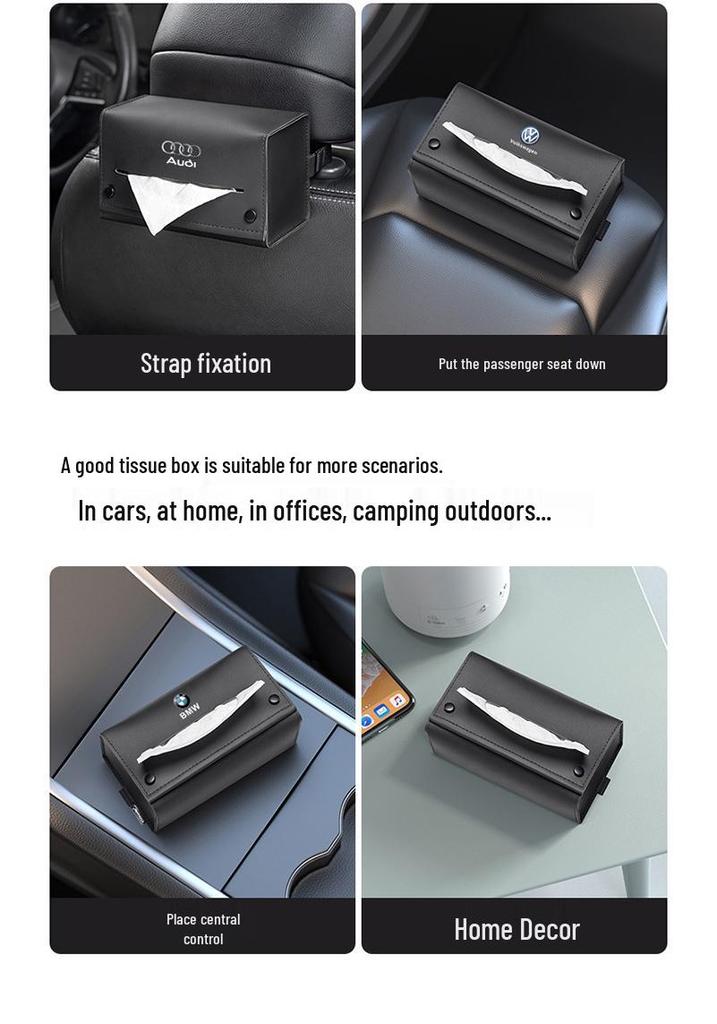 BYD Song PLUS Pro/Max Car Tissue Box for Armrest or Seat Hanging