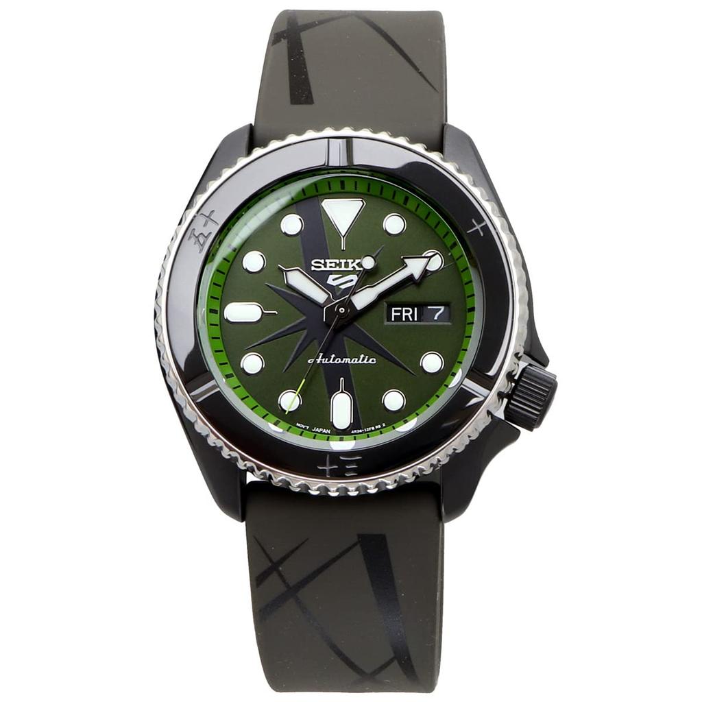 Seiko 5 SPORTS SKX Street Style Automatic Mechanical Limited Edition ONE PIECE Collaboration Model Roronoa Five Sports International Model Watch,