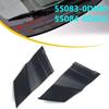 Cowl Side Panel Pair Black Replacement Trim for Windshield Wiper Cowl Sides, Left Right Pieces, Part Numbers 55084-0D010 55083-0D040