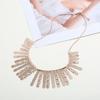 Contemporary European Style Metal Pendant Necklace For Travel And Gift