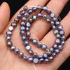 1String, Black Natural Nugget Pearls Beads, for DIY Necklaces Bracelets Accessories, Jewelry Making, Birthday, Wedding, Party Gifts 36cm