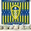 Leeds United Logo Wall Tapestry Aesthetic Wall Hanging Printed Fabric Blanket Decorative Tapestries for Bedroom Living Room Home Decor