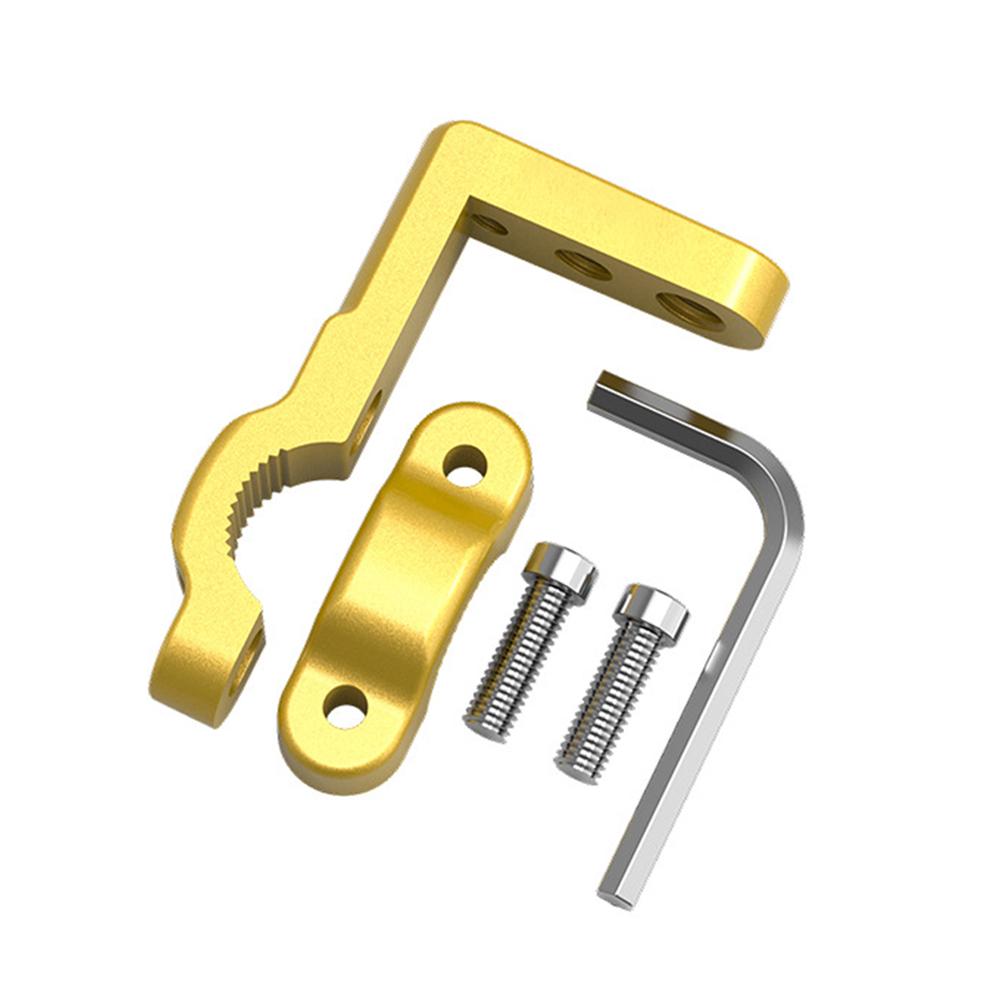 Motorcycle Electric Bicycle Rear View Mirror Bracket Mount Adapter for 22mm Handlebar Holder Clamp M6 M8 M10 Screw Hole CNC