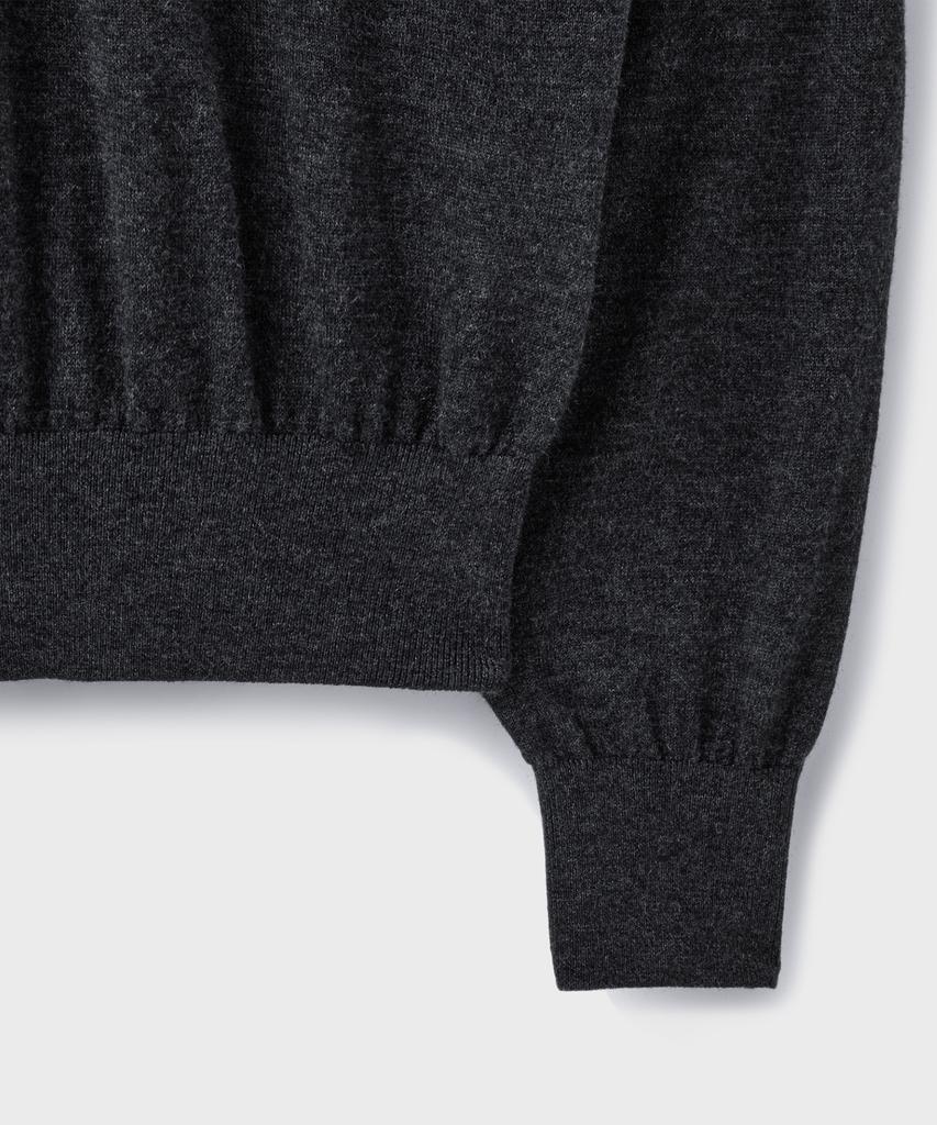 Beulaendideu [Superior] Essential Superfine Round Knit [Charcoal]
