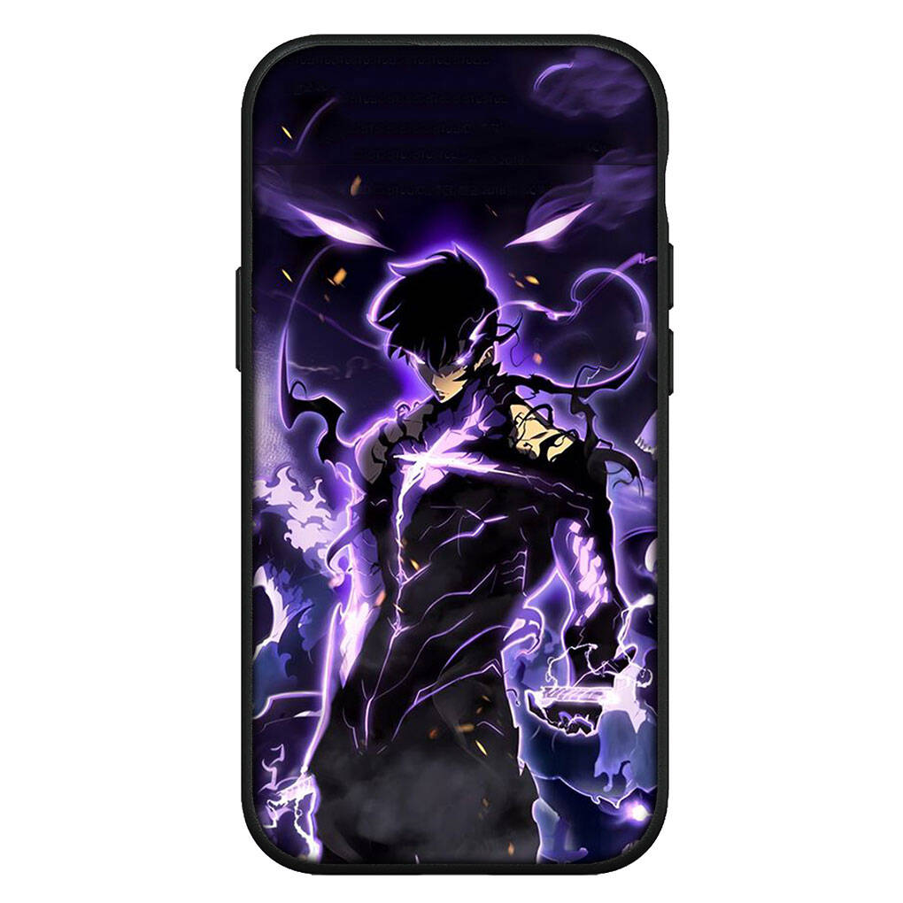 for Motorola Moto Edge 70 60 50 G54 G86 Samsung Galaxy S25 iPhone 17 16 15 Xiaomi Redmi Note 14 13 Pro Max Phone Case Anime Solo Leveling Arise Cover