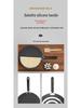 Household Aluminum Pancake & Egg Frying Pan - Versatile for Breakfast, Pizza, and More.