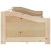 Daybed 3 Seater with Drawers Solid Pine Wood 90x200 Cm