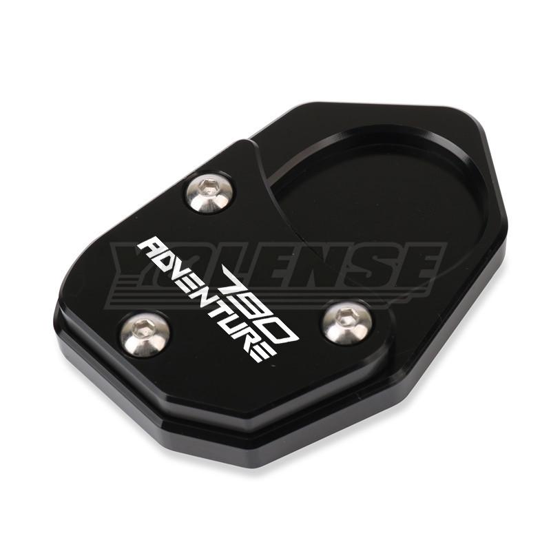 Motorcycle Kickstand Foot Side Stand Extension Pad Support Plate Enlarge Stand For 790 890 Adventure 790 ADV 890 ADV 2024-2025
