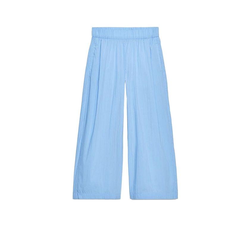 Cotton Blend Loose V Neck Short Sleeve Shirt 5344118 High Waist Poplin Pleated Casual Pants 2731249