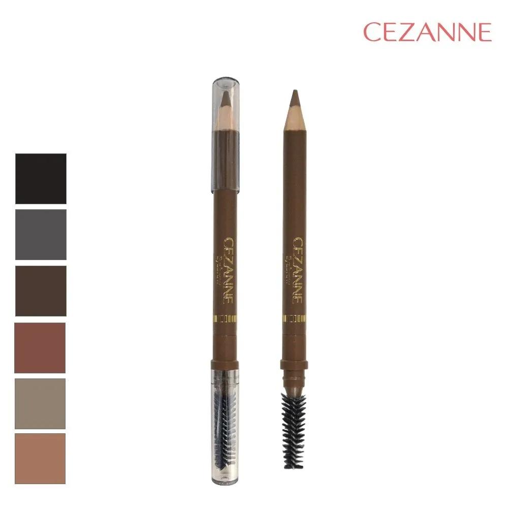 CEZANNE Водостойкий карандаш для бровей со щеточкой-винтом 01 Light Brown