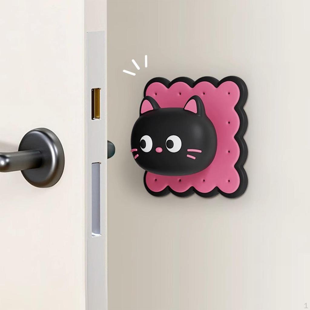 Door Handle Stopper Knob Compact Lovely Shape Wall Decorative for Office Refrigerator Bedroom