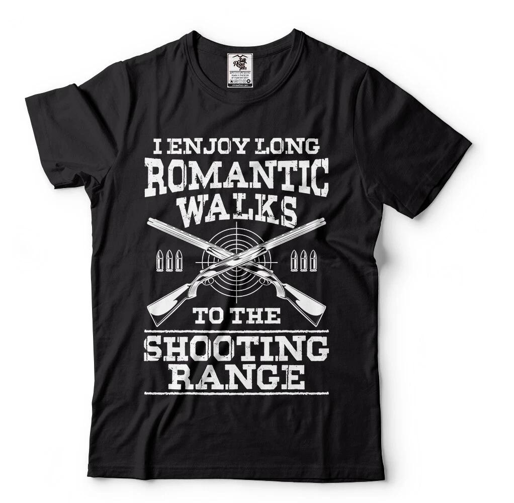 Shooting Range 2nd Amendment Weapon Sarcastic T T-shirt Pro Gun Funny Gun T T-shirts S