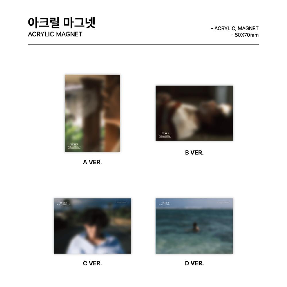 הזמנה מראש V ARTSPACE TYPE 1 מגנט אקרילי רשמי של MD